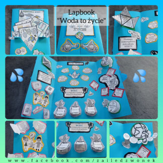 Lapbook "Woda to życie" + tablice edukacyjne