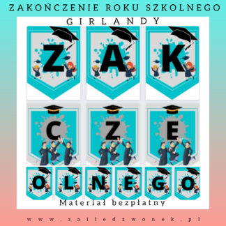 Girlandy - Zakończenie roku szkolnego.