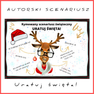 Scenariusz świąteczny "Uratuj święta" + dekoracje