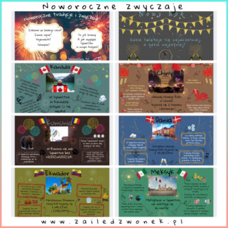 Noworoczne zwyczaje  - ciekawostki + pytania