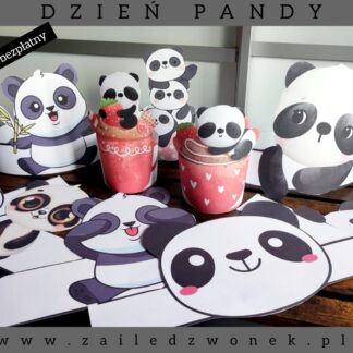 Dzień Pandy - opaski na głowę i inne