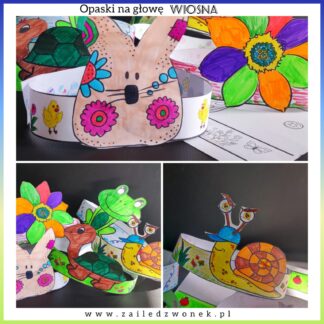 Opaski na głowę - Wiosna