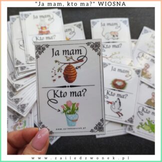 Gra "Ja mam, kto ma?" - WIOSNA