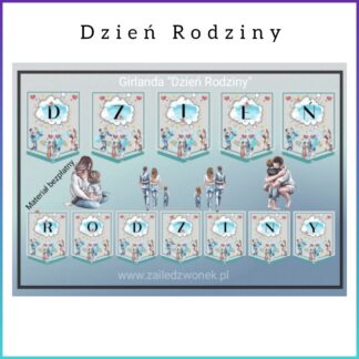 GRATIS - Girlanda "Dzień Rodziny"
