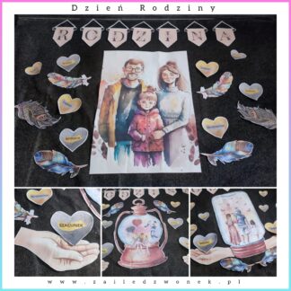 Dekoracja XXL - Dzień Rodziny