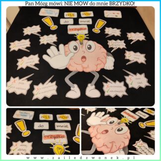 Pan Mózg mówi: NIE MÓW do mnie BRZYDKO - gazetka XL