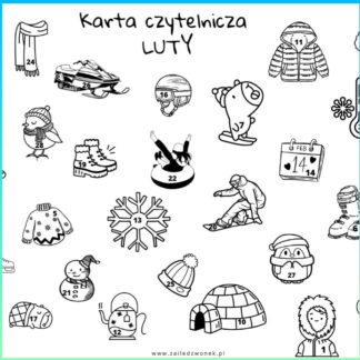 GRATIS! Karta czytelnicza - luty