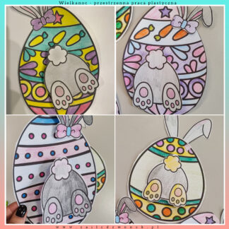 Wielkanoc - przestrzenna praca plastyczna
