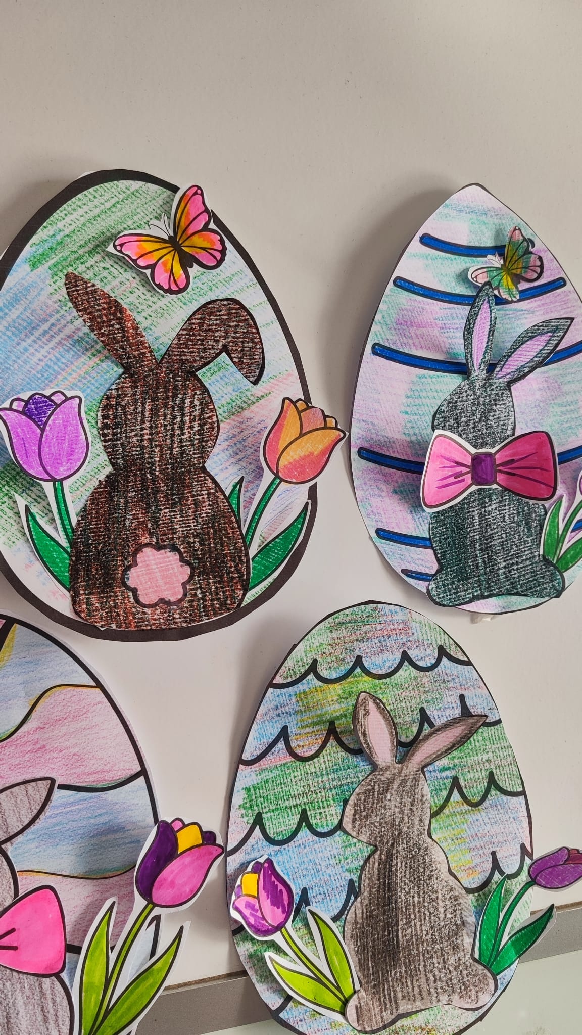 Wielkanoc - praca plastyczna - ZAJĄCZEK - obrazek 7