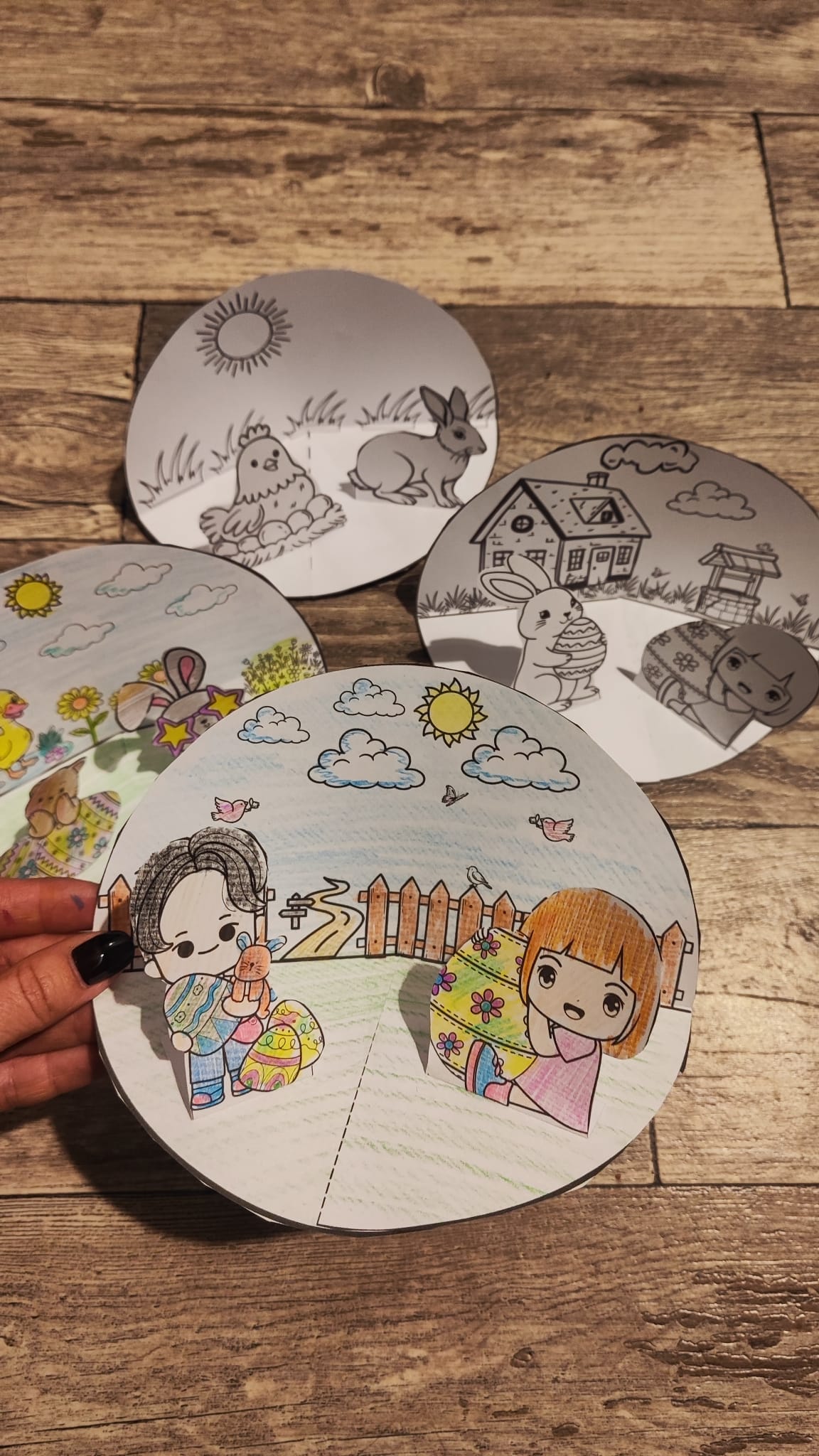 Wielkanoc - przestrzenna praca plastyczna 3D - obrazek 5