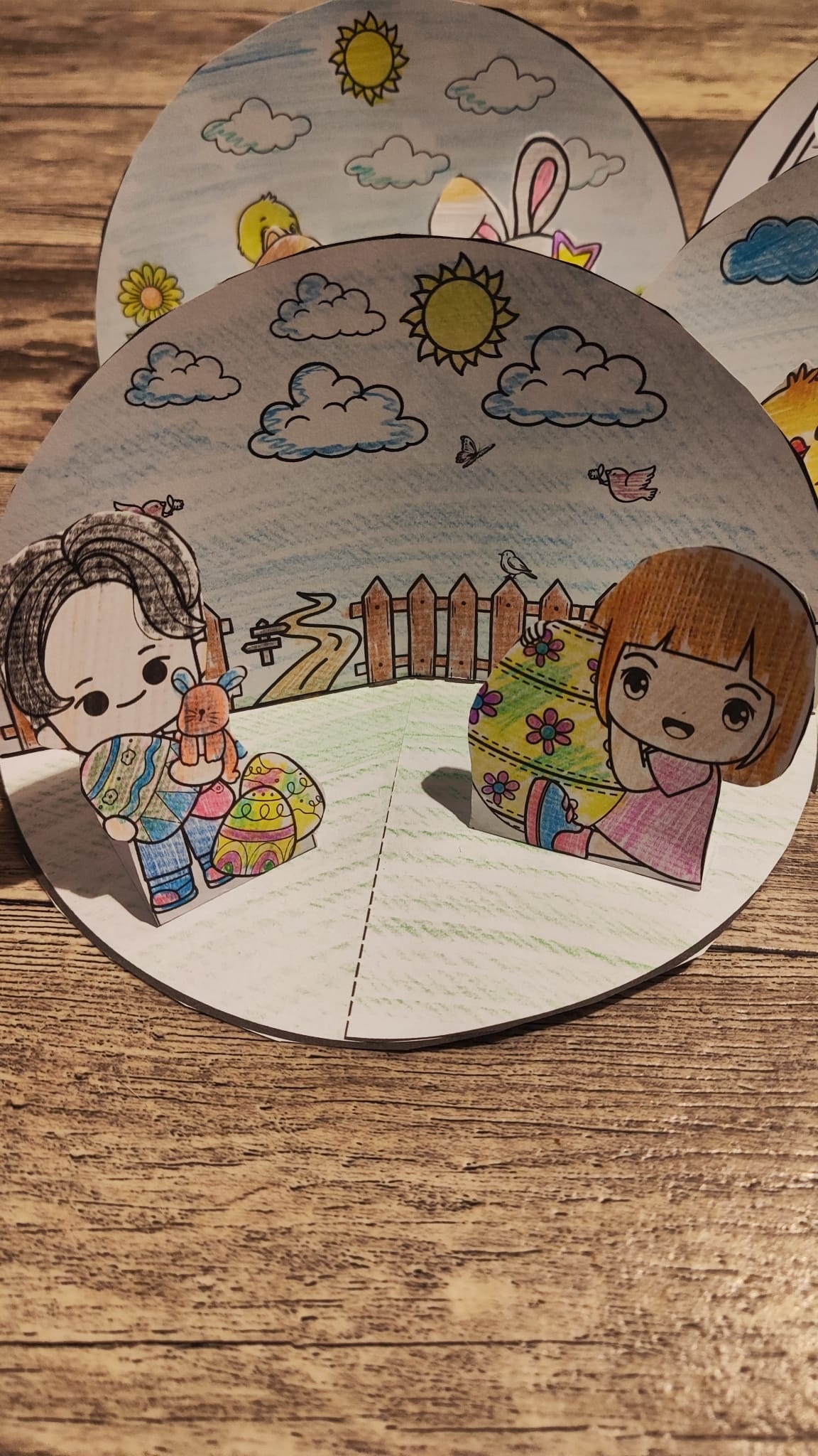 Wielkanoc - przestrzenna praca plastyczna 3D - obrazek 4